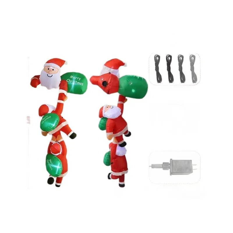 Gardening Tools For Elderly - Christmas inflatable air mold three wall