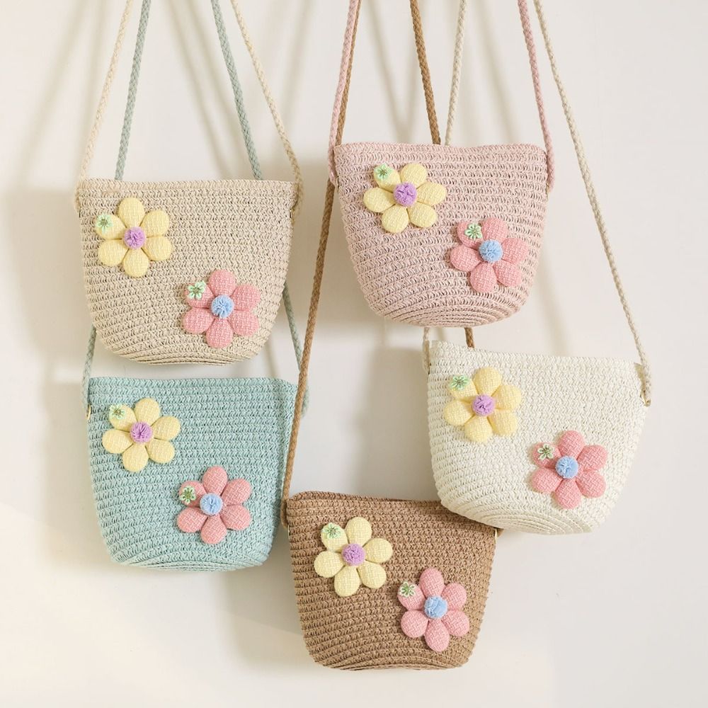 Handmade Woven Girl Flower Str - Gardening Tools Girls 评论和价格