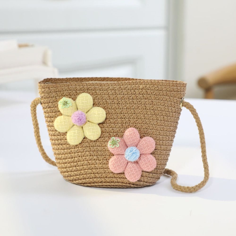 Handmade Woven Girl Flower Str - Gardening Tools Girls 评论和价格