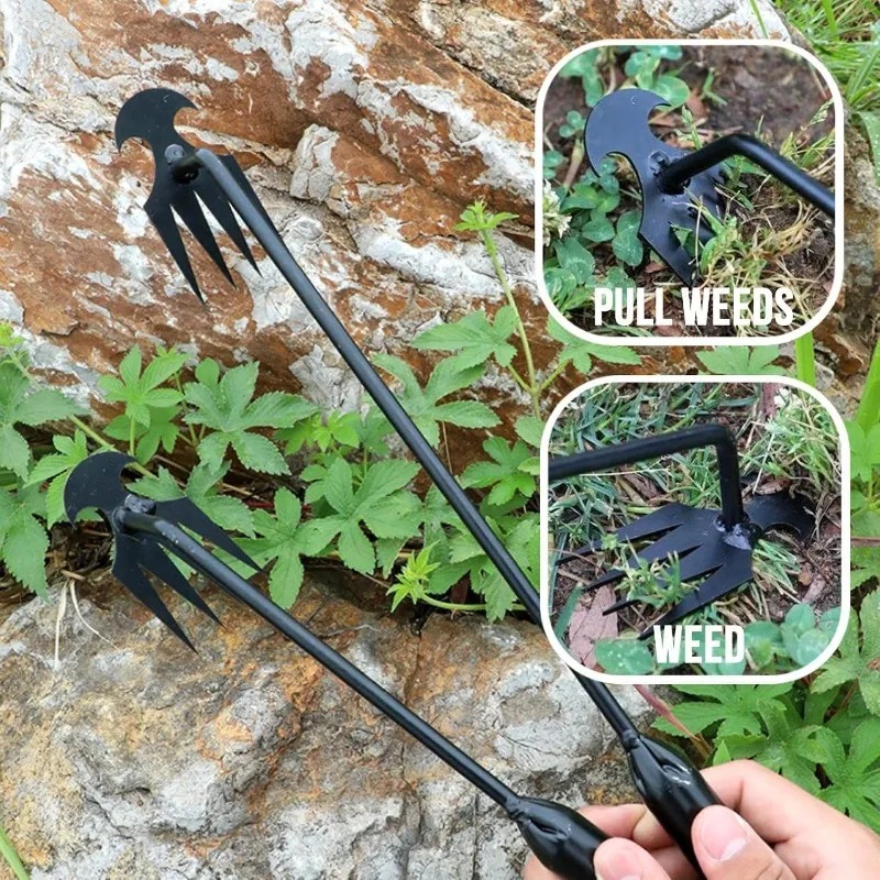 2 in 1 Garden Rake Manual Seed - Gardening Tools Hoe 评论和价格