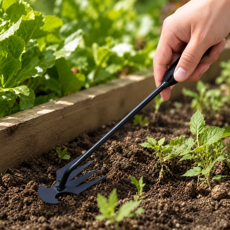 2 in 1 Garden Rake Manual Seed - Gardening Tools Hoe 评论和价格