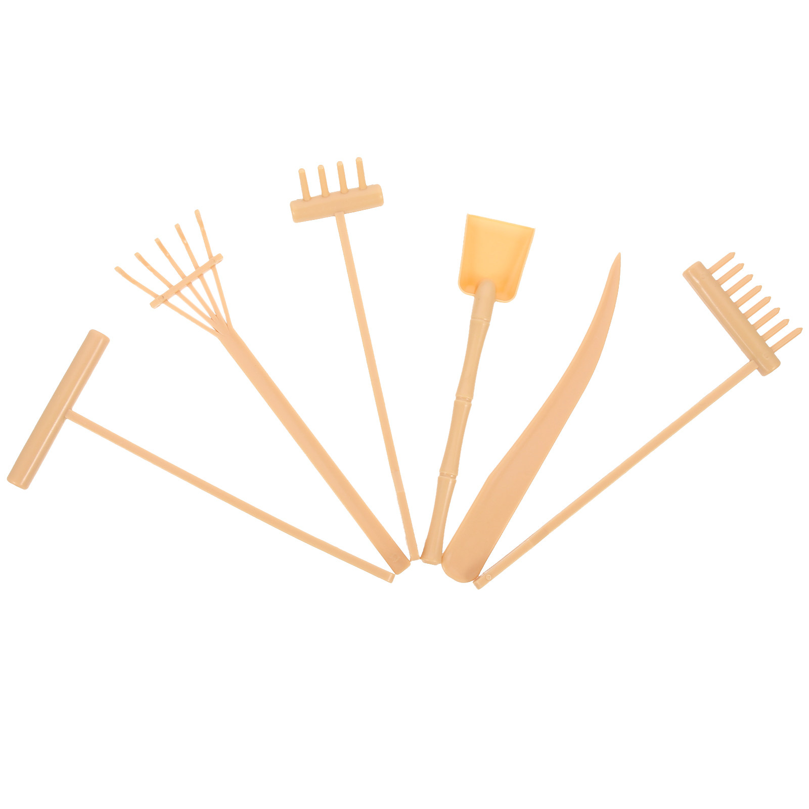 6Pcs Zen Garden Tools Sand Tra - Gardening Tools Drawing 评论和价格