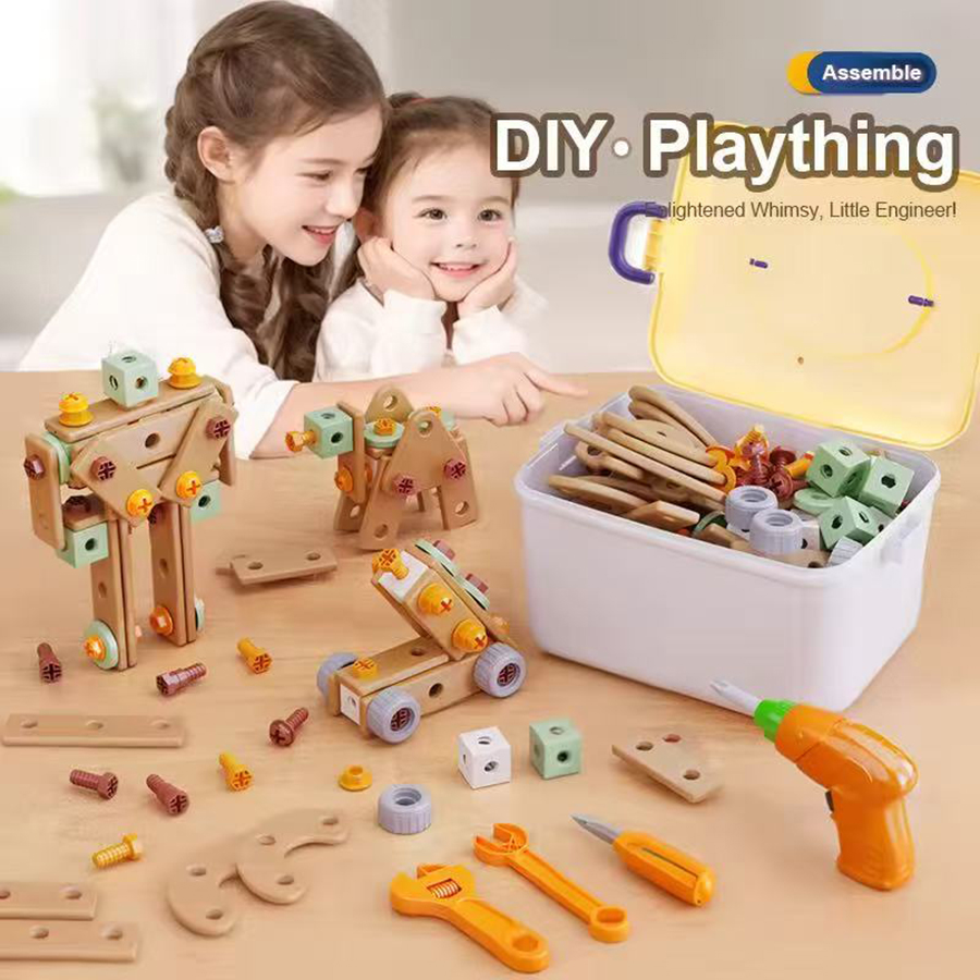 DIY- Kids Tool Set Nut Assembl - Gardening Tools Girls 评论和价格