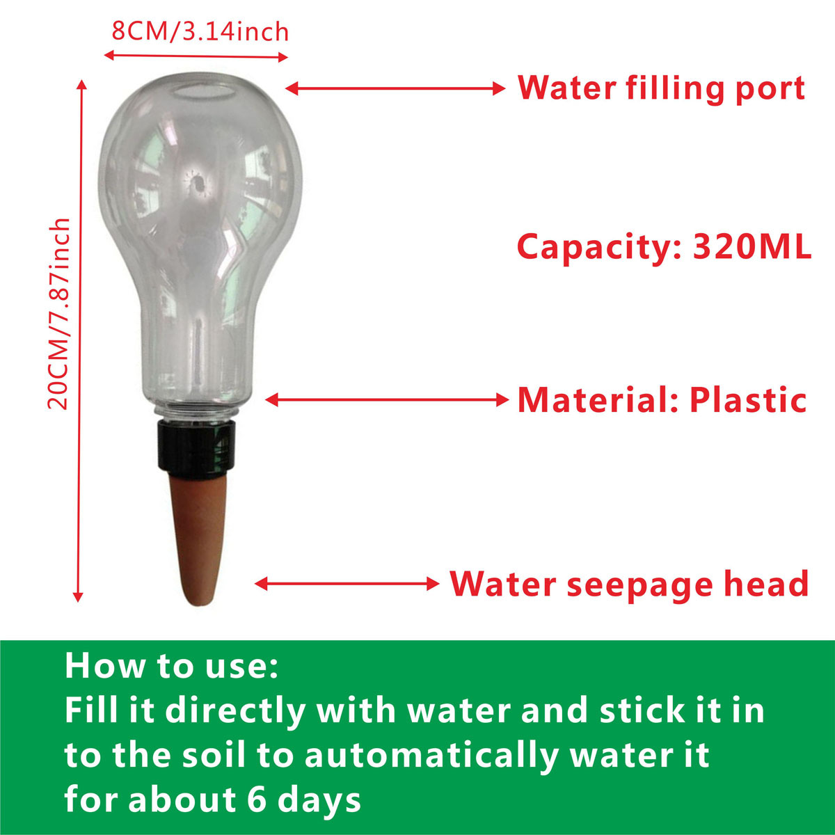 Garden Automatic Watering Tool - Gardening Tools And Accessories 评论和价格
