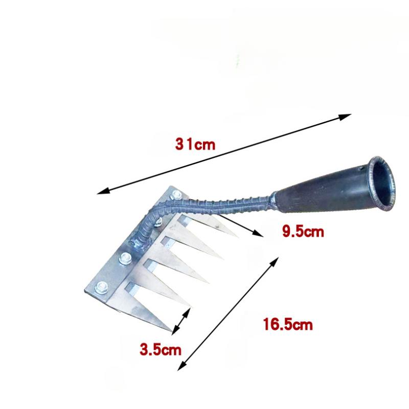 Steel Garden Weeding Rake Mult - Gardening Tools Hoe 评论和价格