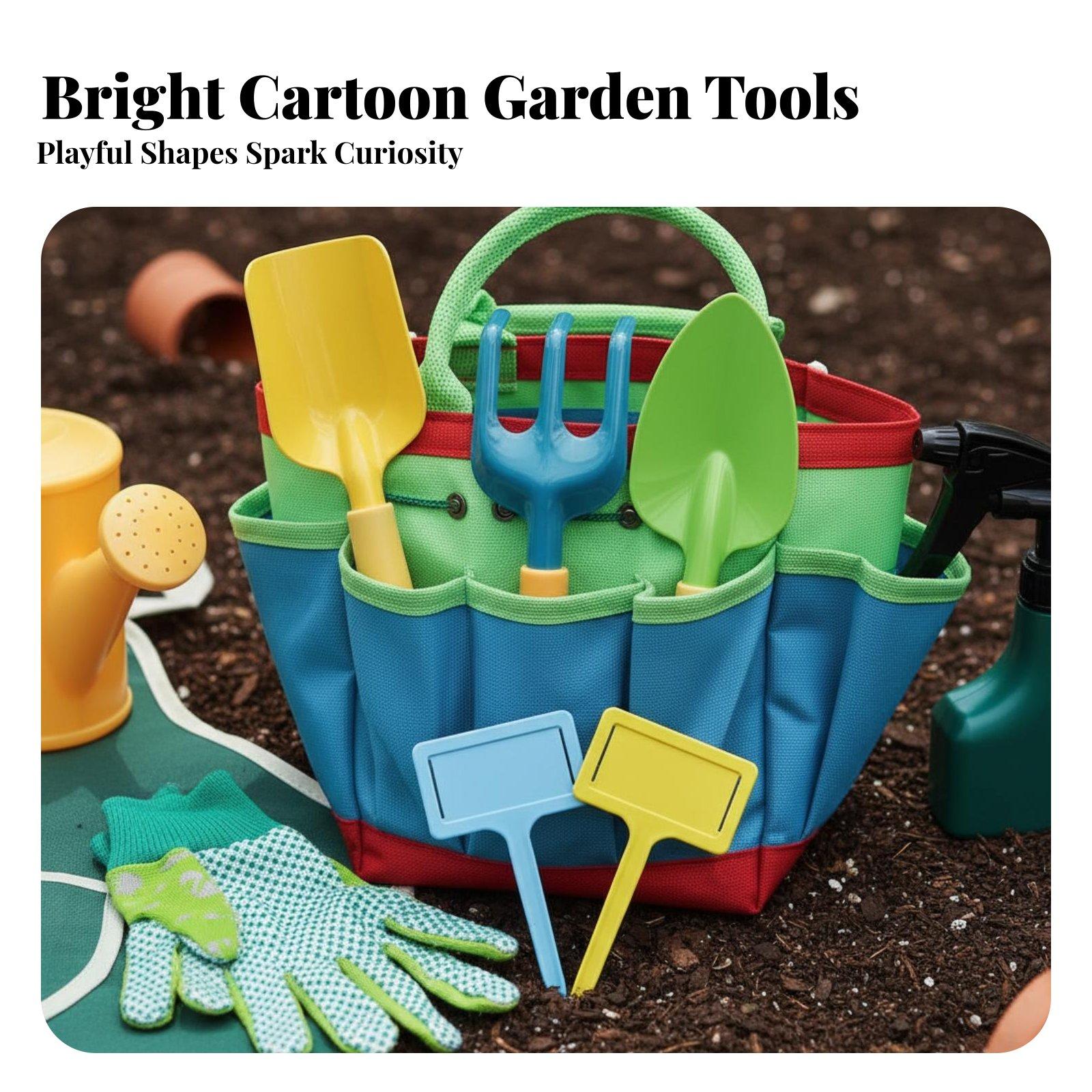 10 Pieces Kids Gardening Tool  - Gardening Tools Girls 评论和价格