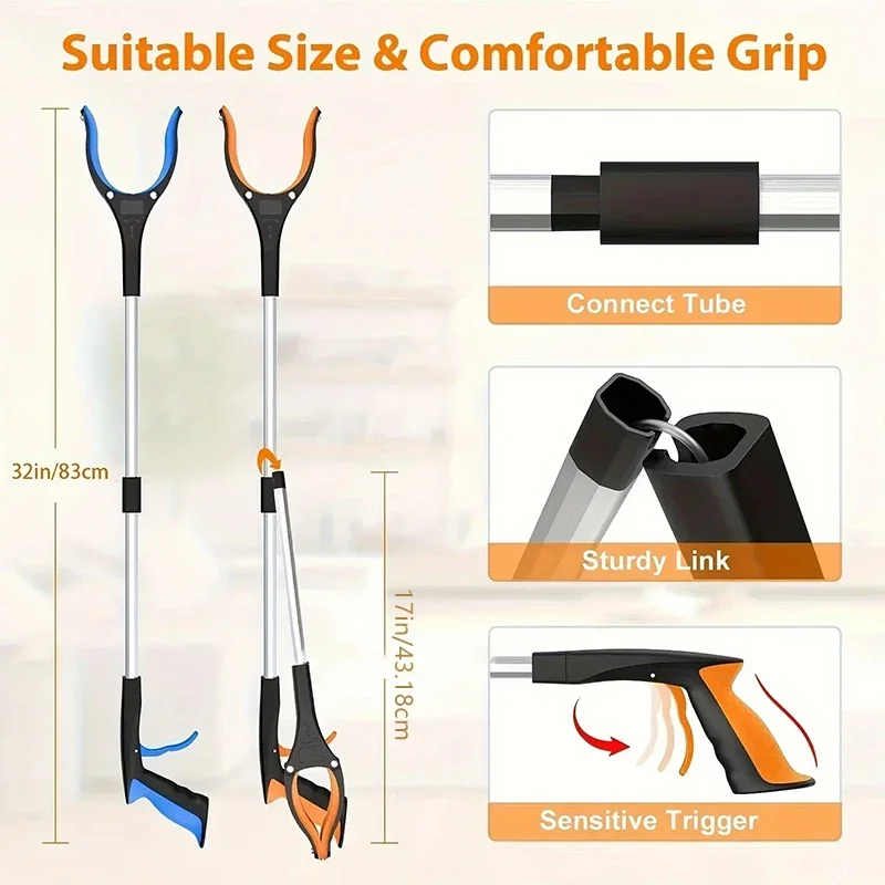 32 Inch Extra Long Foldable Gr - Gardening Tools For Elderly 评论和价格