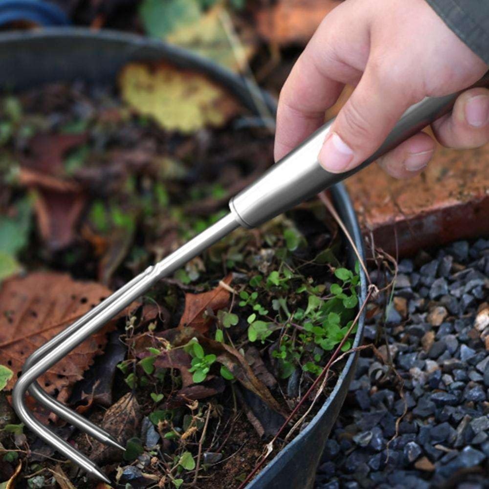 Stainless Steel Weed Puller 2- - Gardening Tools Hoe 评论和价格