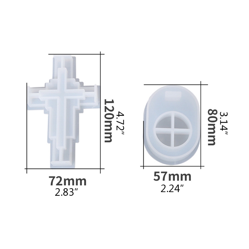 2 Pcs/1Pc Unique Cross Silicon - Gardening Tools Unique 评论和价格