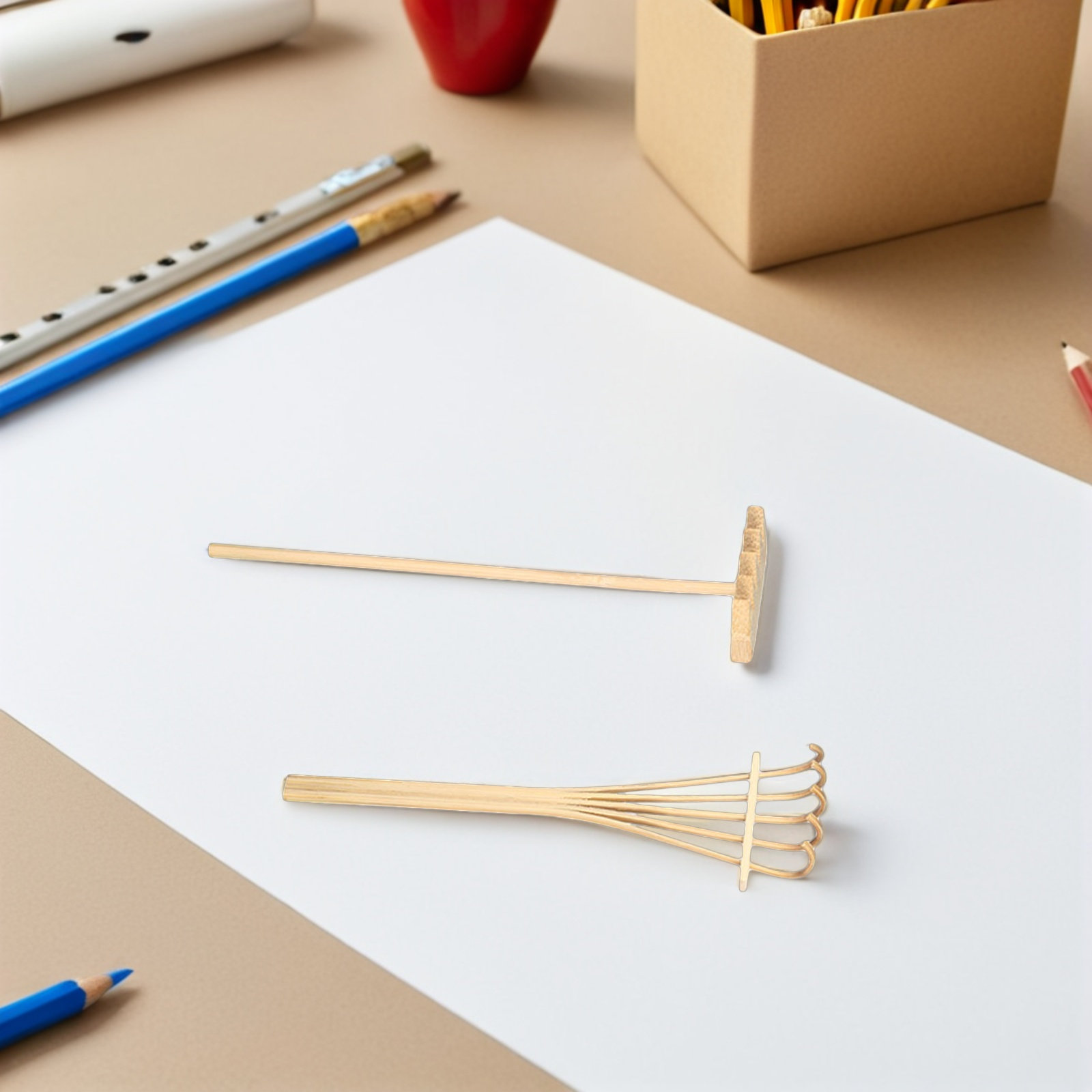 6Pcs Mini Sand Rake Bamboo Zen - Gardening Tools And Accessories 评论和价格