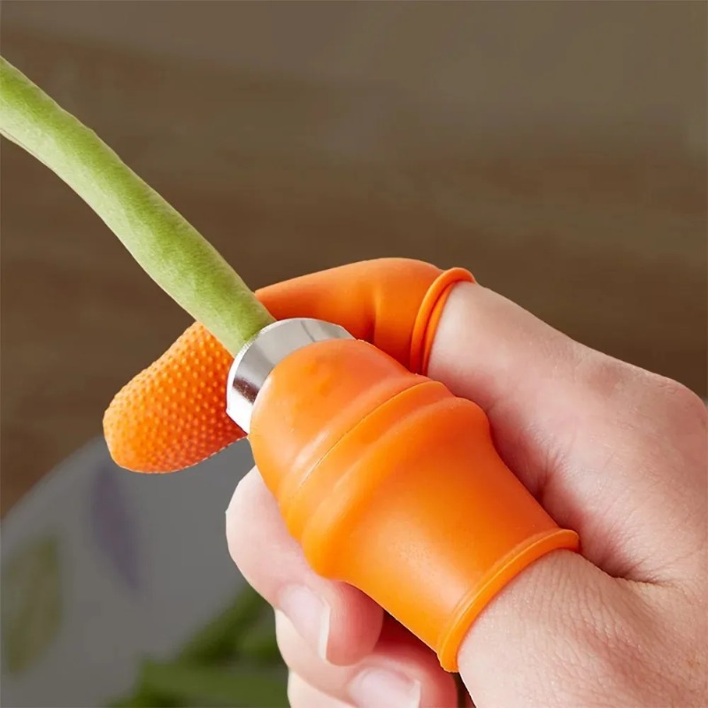 6pcs Finger Protector Silicone - Harvest Knife Garden 评论和价格