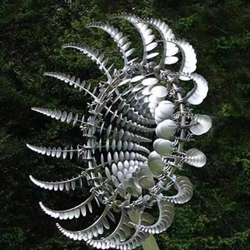 Metal Windmill Outdoor Wind Sp - Gardening Tools Unique 评论和价格