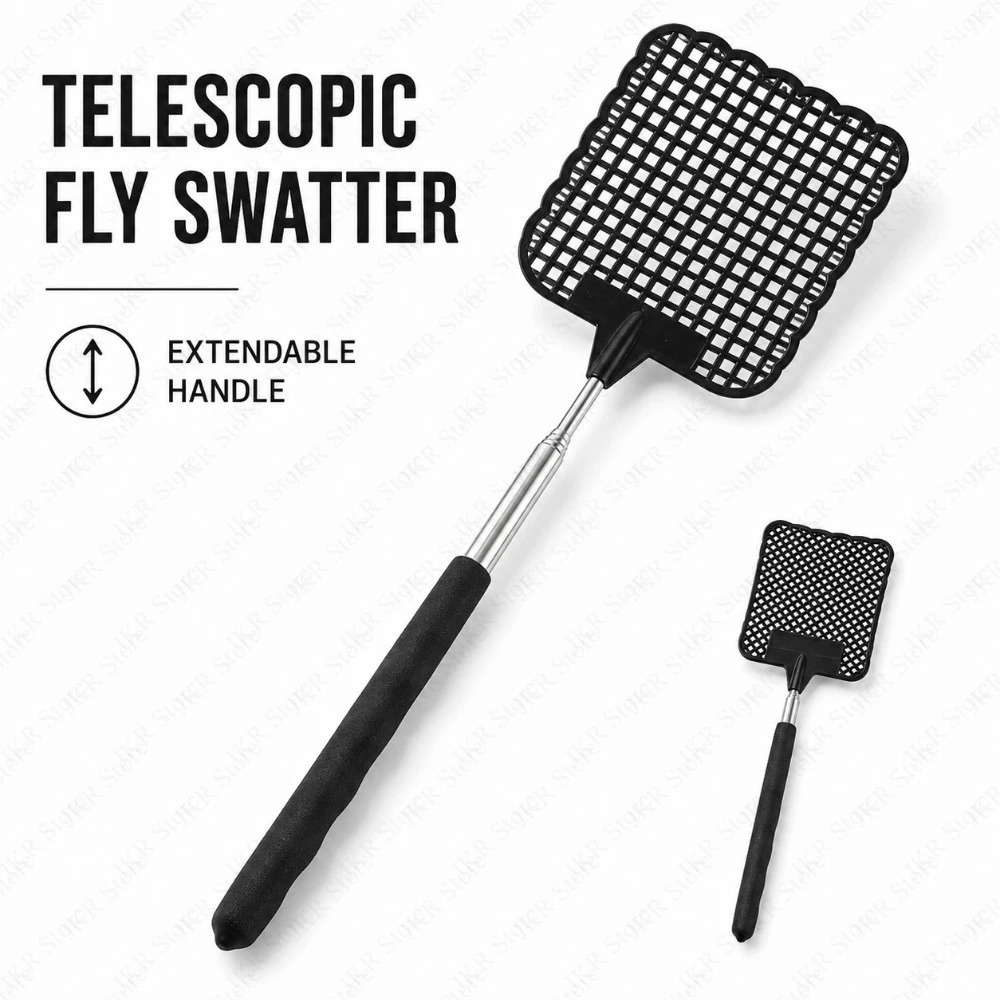 Black Fly Swatter 1/2/5 Pack S - Gardening Tools And Uses 评论和价格