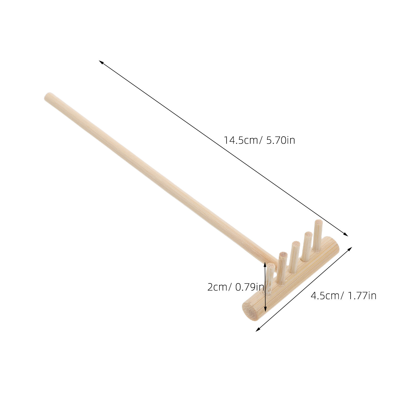 Mini Zen Garden Rake Unique Sm - Gardening Tools Unique 评论和价格