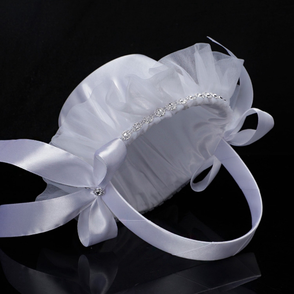 Wedding Baskets White Flower G - Gardening Tools Girls 评论和价格