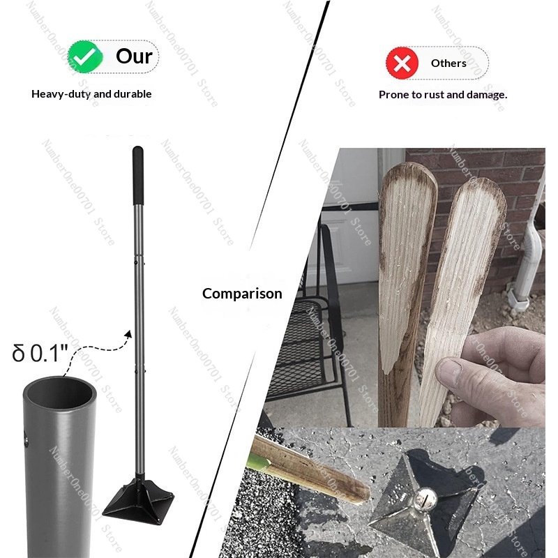 Detachable Steel Garden Tamper - Gardening Tools And Uses 评论和价格