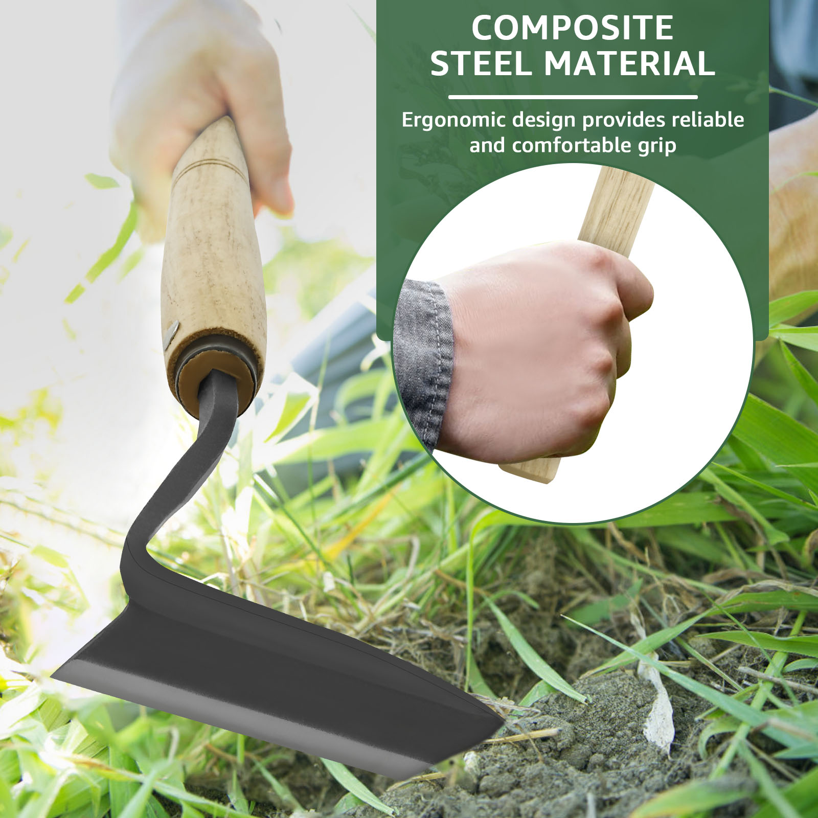 Japanese Weeding Sickle Wooden - Gardening Hand Tools Japanese 评论和价格