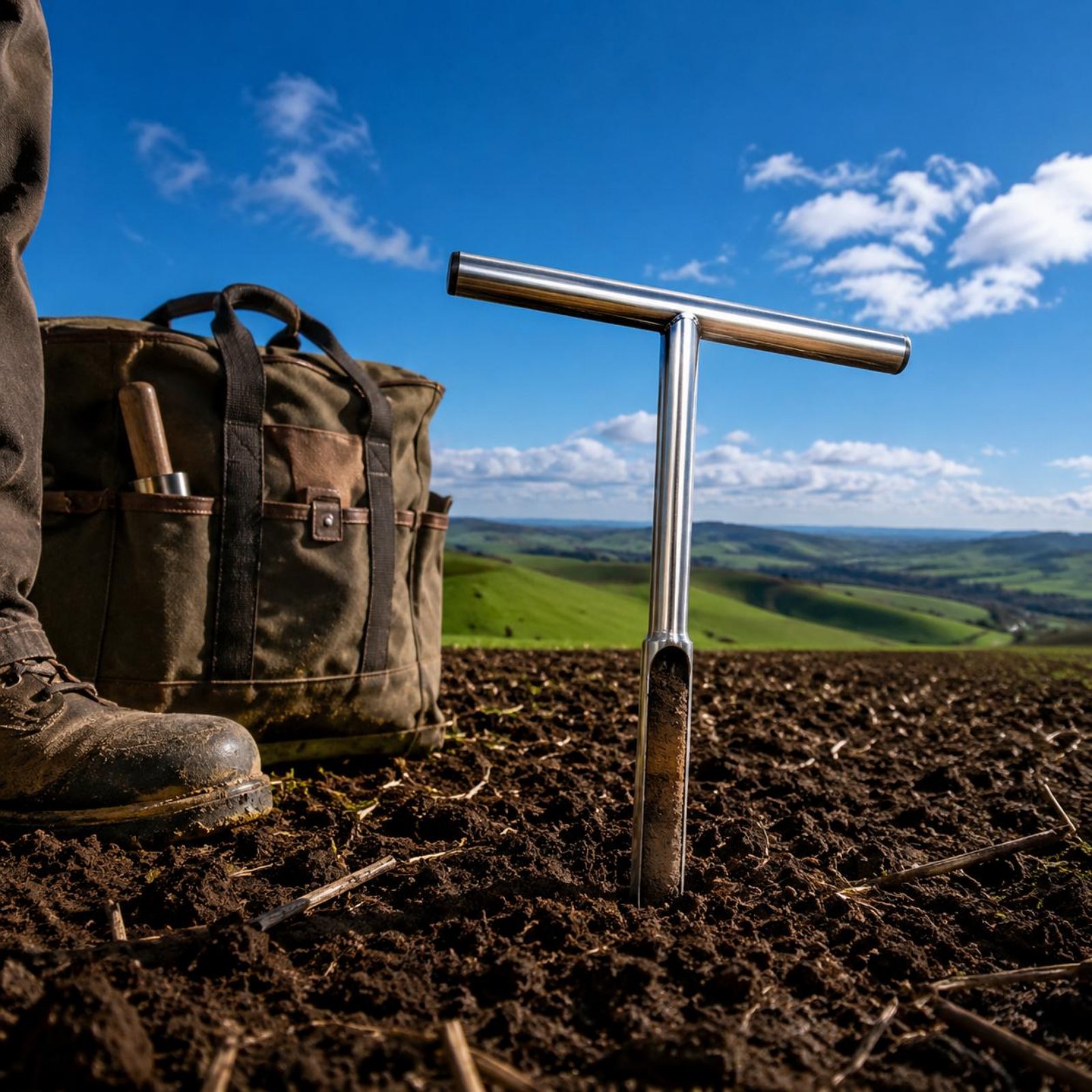 Stainless Steel Soil Sampler E - Gardening Tools And Uses 评论和价格