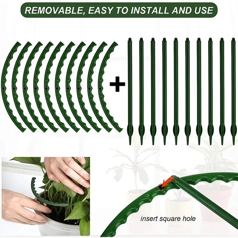 Plastic Plant Support Ring Orc - Gardening Tools Hoe 评论和价格