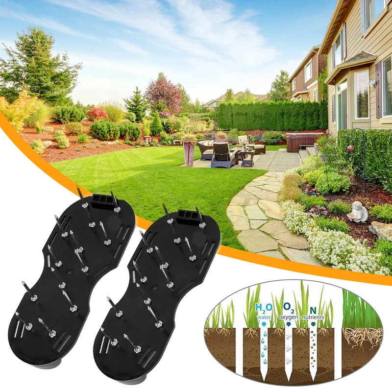 1 Pair Lawn Aerator Sandals Gr - Gardening Tools Revit 评论和价格