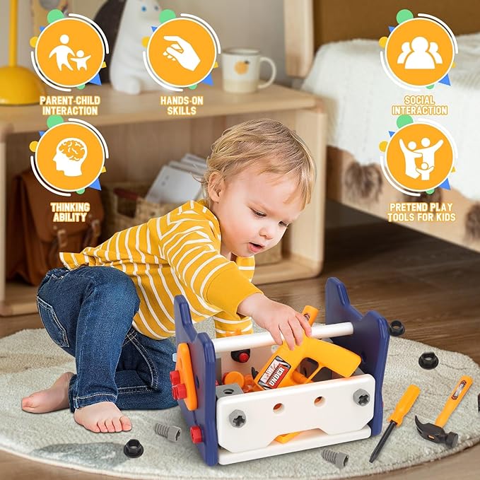 41Pieces Set with Electric Dri - Gardening Tools Girls 评论和价格