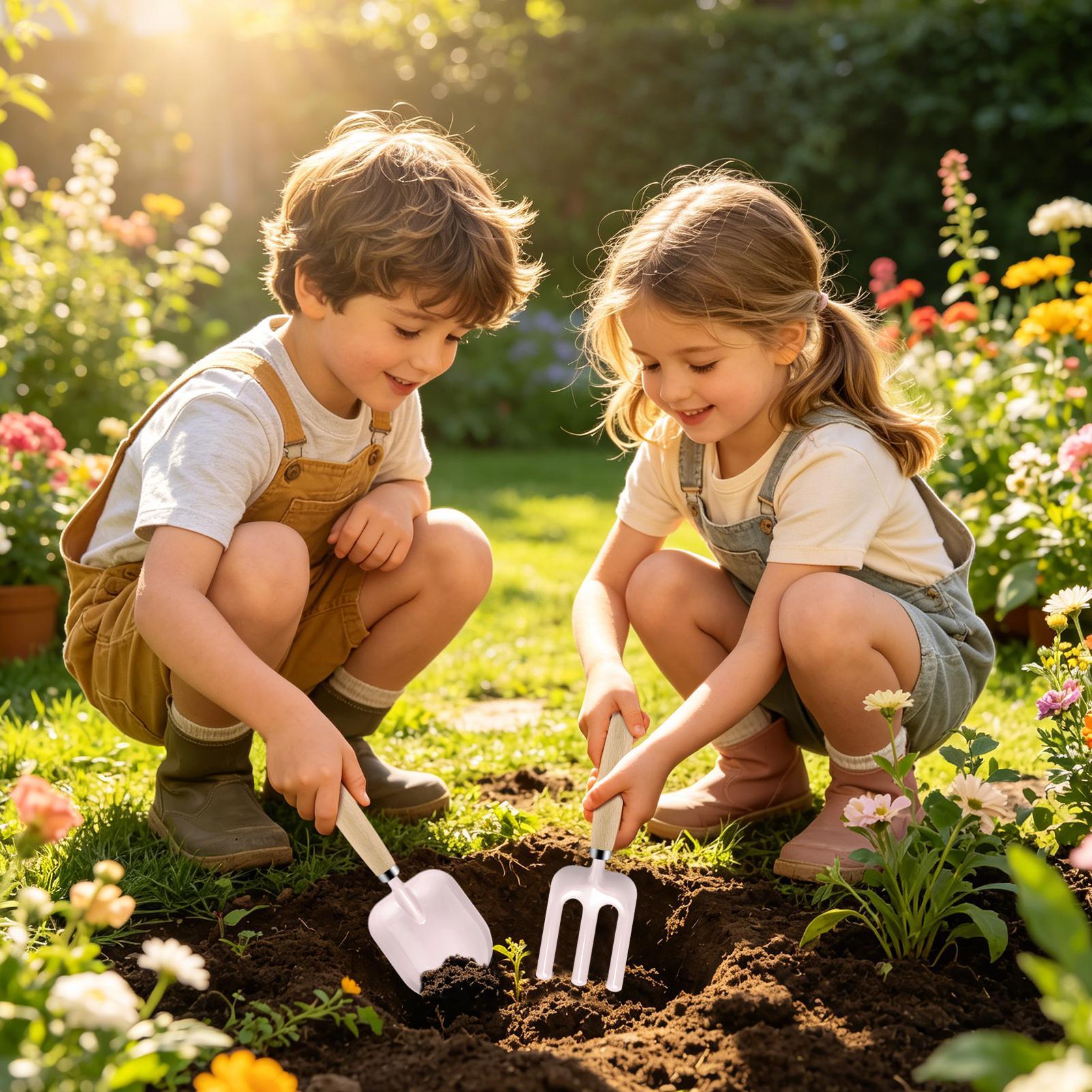 Kids Garden Tools Sensory Inte - Gardening Tools Girls 评论和价格