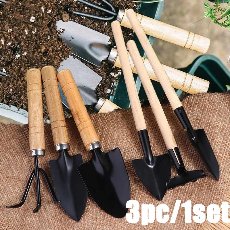 3PC/1Set Mini Gardening Tools  - Gardening Tools Hoe 评论和价格