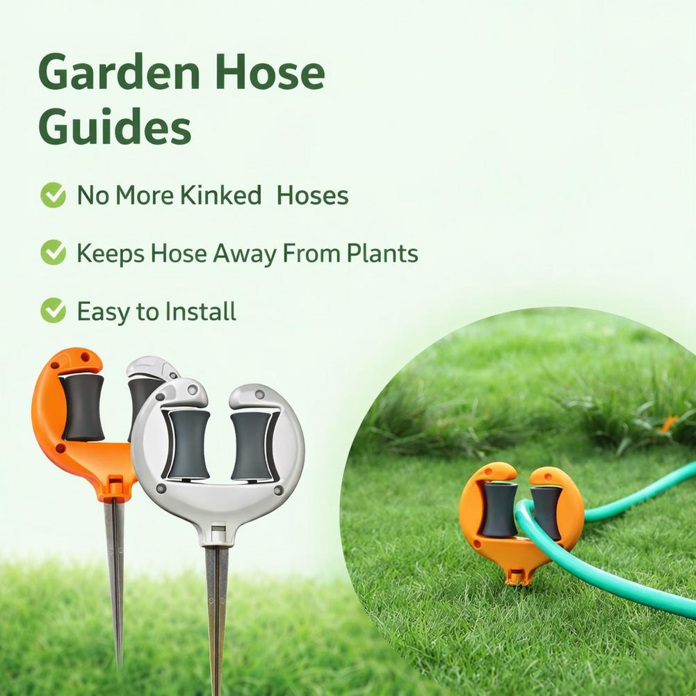 Garden Hose Guide Stake with R - Gardening Tools Hoe 评论和价格