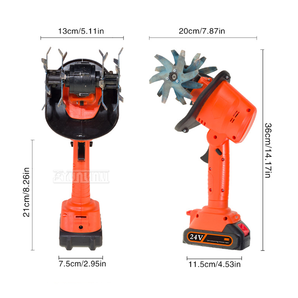 Lithium Ion Micro Tiller Elect - Gardening Tools Hoe 评论和价格