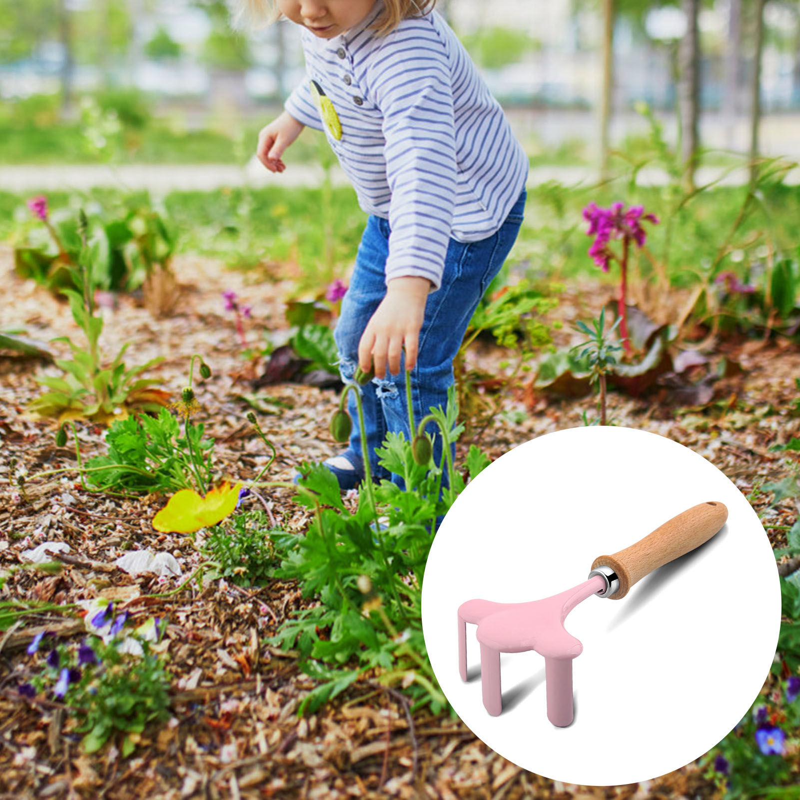 Little Gardener Tool Set Color - Gardening Tools Girls 评论和价格